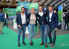 Visser and Viscon were present, of course. Here in the picture Dámian López Salazar, Jaimy Lee Nicodem, Floris Berkhout and Robbert Jan in 't Veld 